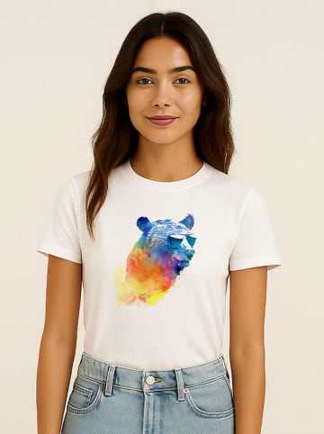 WOOOP Shirt "Sunny Bear" wit