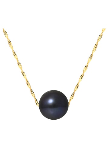 Pearline Gold-Halskette mit Perle - (L)42 cm