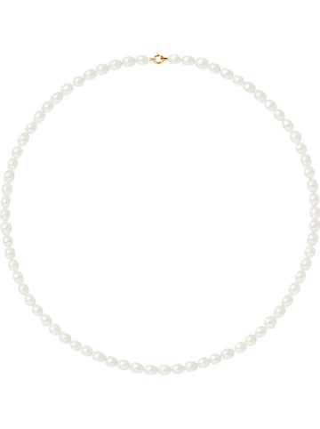 Pearline Perlen-Halskette in Weiß - (L)42 cm