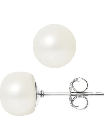 Pearline Parel-oorstekers wit