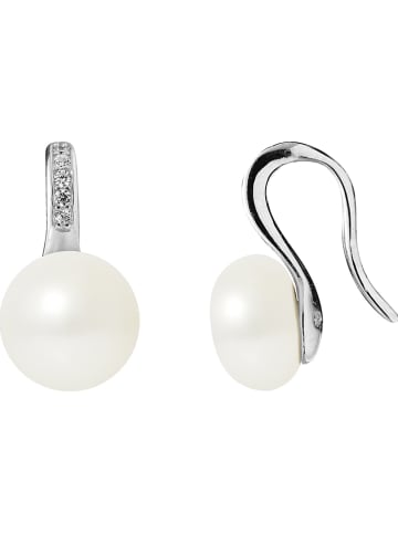 Pearl Addict Zilveren oorhangers met parels
