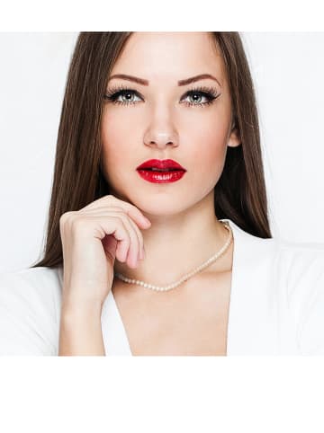 Pearline Parelketting wit - (L)42 cm