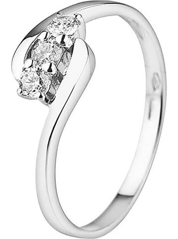 DYAMANT Weißgold-Ring mit Diamanten