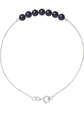 Mitzuko Weißgold-Armkette mit Perlen