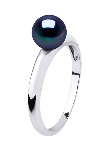 Mitzuko Witgouden ring met parel