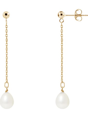 ATELIERS SAINT GERMAIN Gold-Ohrhänger mit Süßwasserzuchtperlen