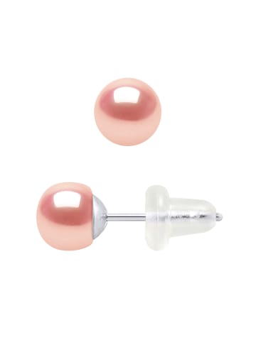 Mitzuko Złote kolczyki-wkrętki z perłami