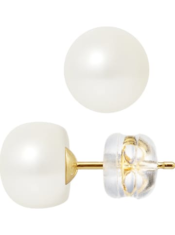 Pearl Addict Perlen-Ohrstecker in Weiß