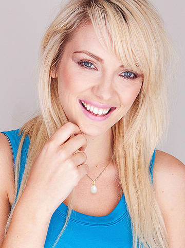 Mitzuko Gold-Anhänger mit Perle