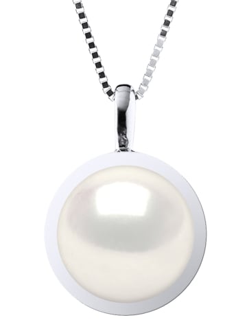 Pearline Witgouden hanger met parel