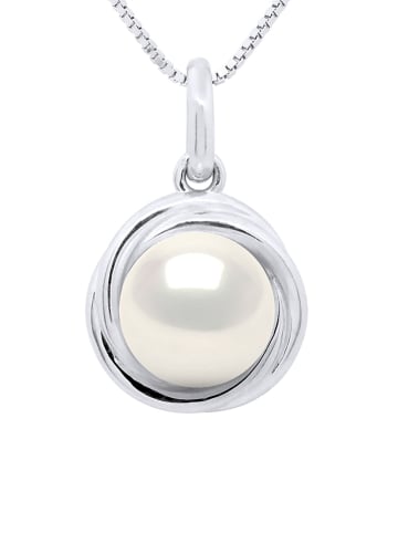 Mitzuko Witgouden hanger met parel