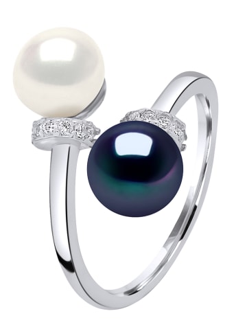 Mitzuko Silber-Ring mit Perlen