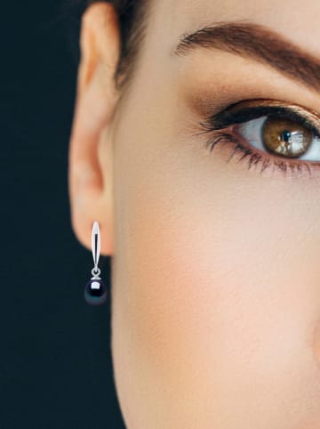 Mitzuko Srebrne kolczyki z perłami