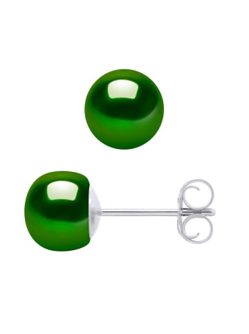 Mitzuko Zilveren oorstekers met parels