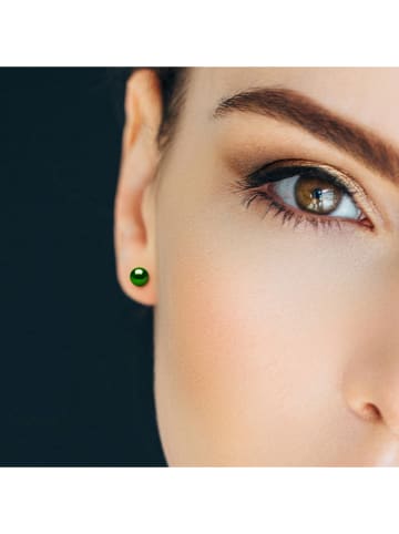 Mitzuko Zilveren oorstekers met parels