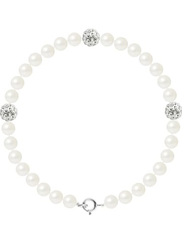 Mitzuko Perlen-Armband mit Kristallen und Perlen in Weiß