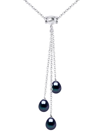 Mitzuko Srebrny naszyjnik "Talisman" z perłą - dł. 42 cm