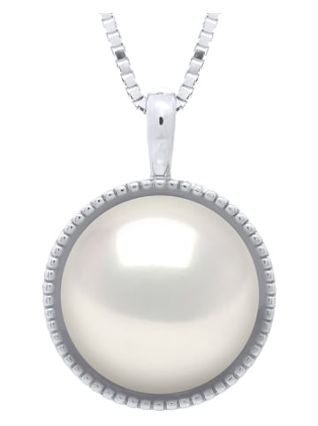 Mitzuko Silber-Halskette mit Anhänger - (L)42 cm