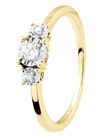 DYAMANT Gold-Ring mit Diamanten