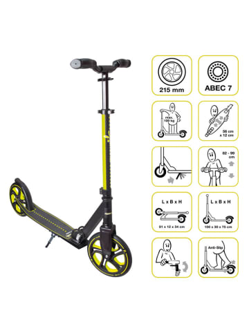 muuwmi Step "Aluminium Pro 215" groen - vanaf 5 jaar