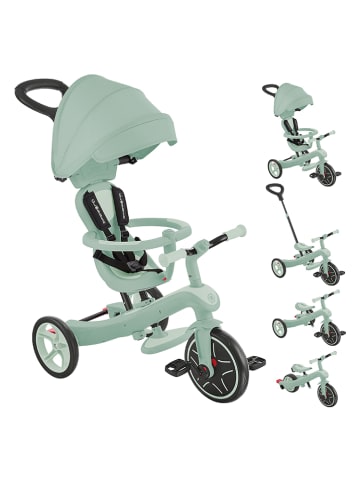 GLOBBER Driewieler "Explorer Trike 4in1" mintgroen - vanaf 10 maanden