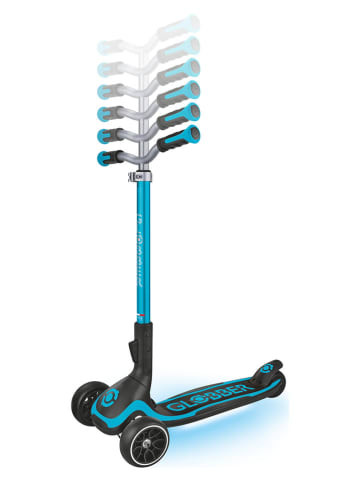 GLOBBER Step "Ultimum Lights" met led-wielen blauw - vanaf 5 jaar