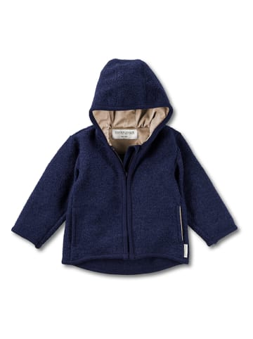 Hofbrucker Wollwalkjacke "Emil" in Dunkelblau