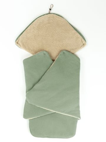 Hofbrucker Fußsack in Grün - (L)85 x (B)35 cm