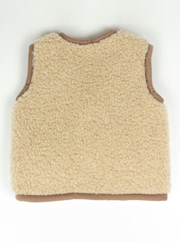 Hofbrucker Wollweste in Beige