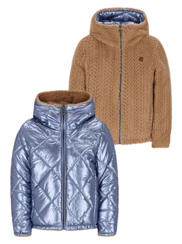 Like Flo Wende-Winterjacke in Hellblau/ Hellbraun