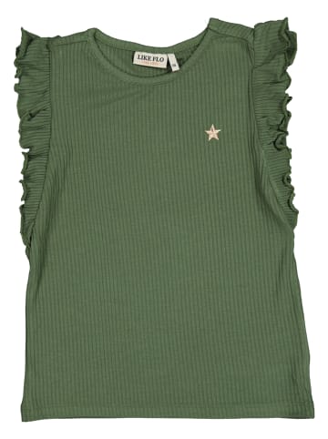 Like Flo Shirt "Flo" donkergroen