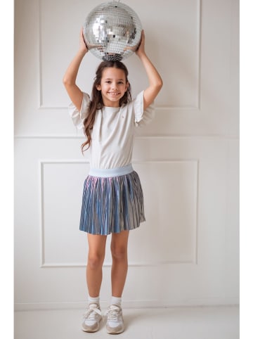 Like Flo Kleid "Maud" in Creme/ Blau