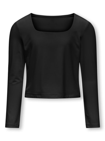 KIDS ONLY Longsleeve in Schwarz
