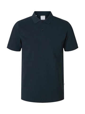 SELECTED HOMME Poloshirt "Atlas" in Dunkelblau