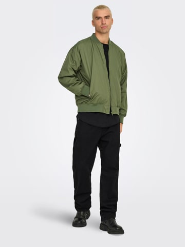ONLY & SONS Bomberjacke "Gavin" in Grün