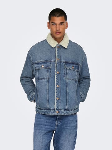 ONLY & SONS Jeansjacke "Wilson" in Blau