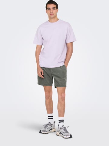 ONLY & SONS Cordshorts in Grau