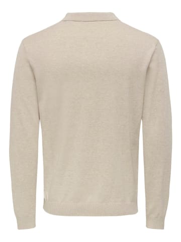 ONLY & SONS Poloshirt " Loui" in Beige