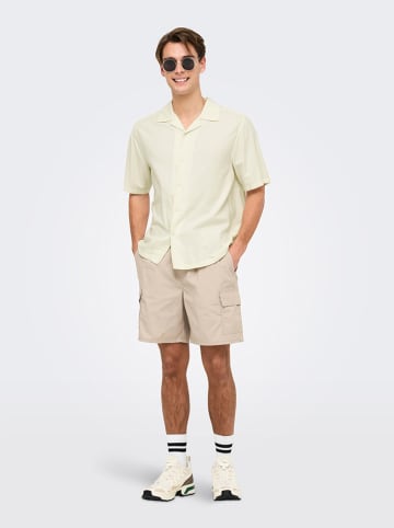 ONLY & SONS Hemd "Dilem" in Creme