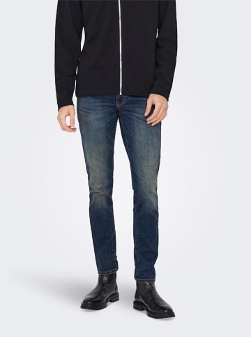 ONLY & SONS Jeans "Sloom" - Slim fit - in Dunkelblau