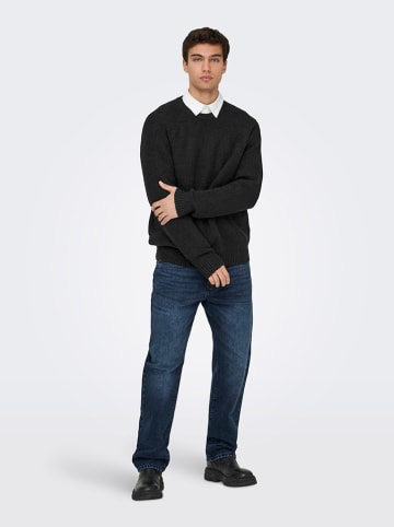 ONLY & SONS Pullover "Dale" in Schwarz