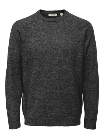 ONLY & SONS Pullover "Thomas" in Anthrazit