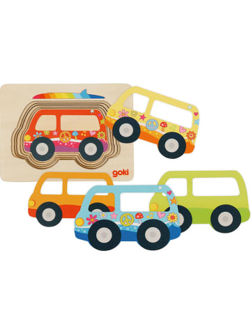 Goki 5-częściowe puzzle "Van" - 2+