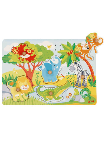 Goki Puzzle dzwiękowe - 12 m+