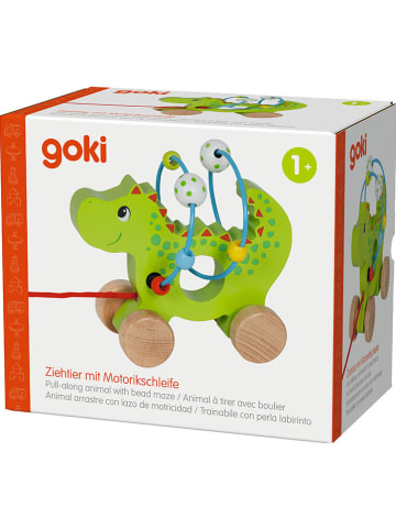 Goki Trekdier "Draak" groen - vanaf 12 maanden
