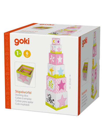 Goki Stapelwürfel "Afrika" - ab 12 Monaten