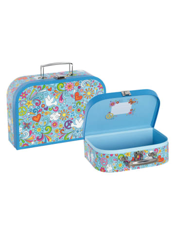 Goki 2-delige set: koffer "Love & Peace" - vanaf 3 jaar