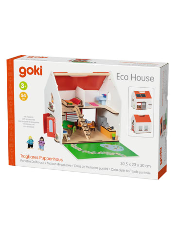 Goki Tragbares Puppenhaus - ab 3 Jahren