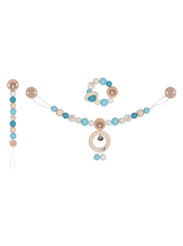 Goki 3tlg. Baby-Spielset "Bären" - ab Geburt