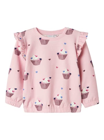 name it Sweatshirt lichtroze